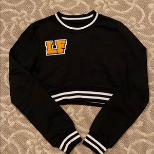 LF black crewneck sweatshirt